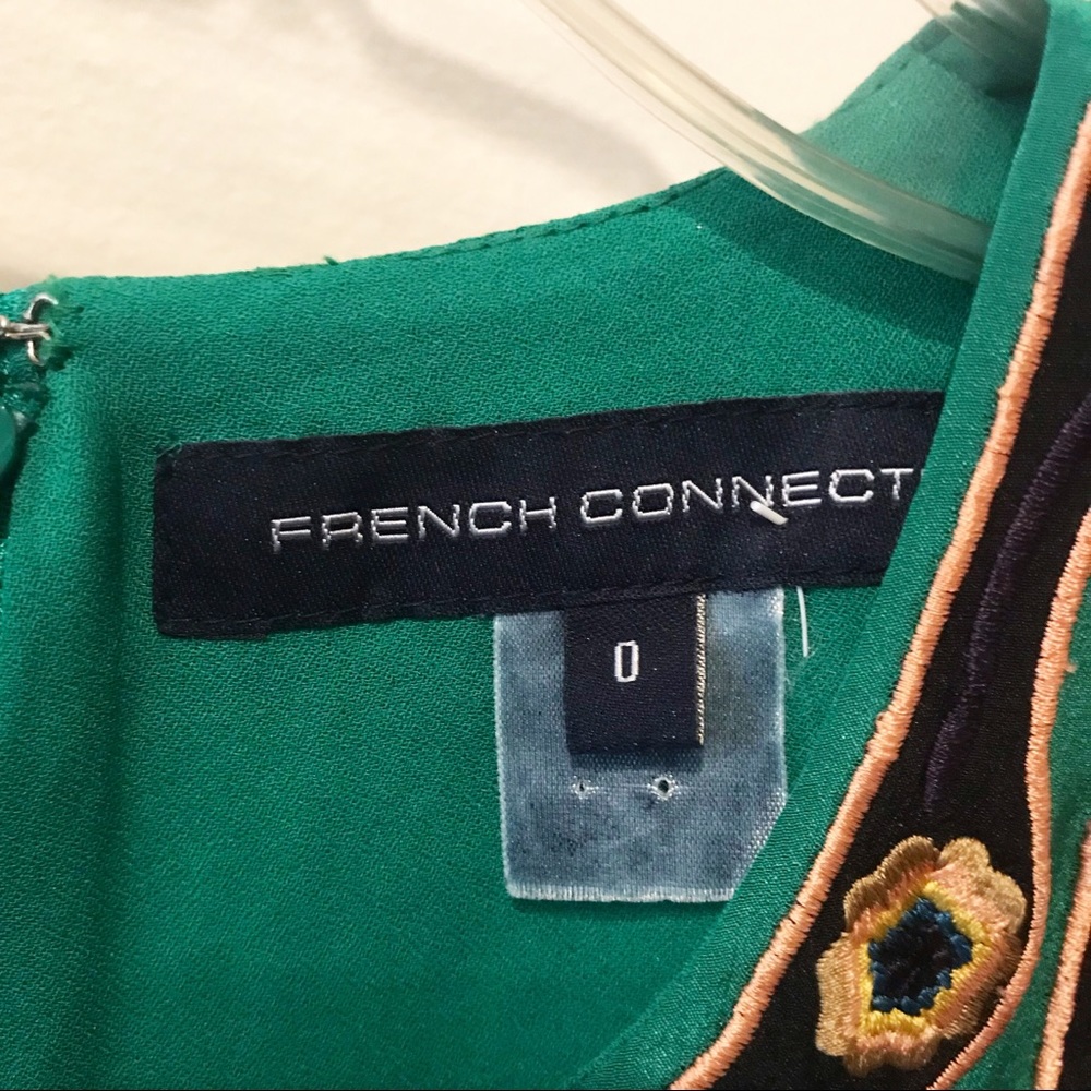 French Connection embroidered dress. - Picture 4 of 5